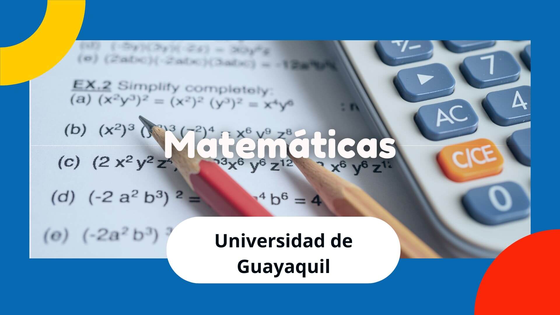 Matemáticas U Guayaquil 23-1